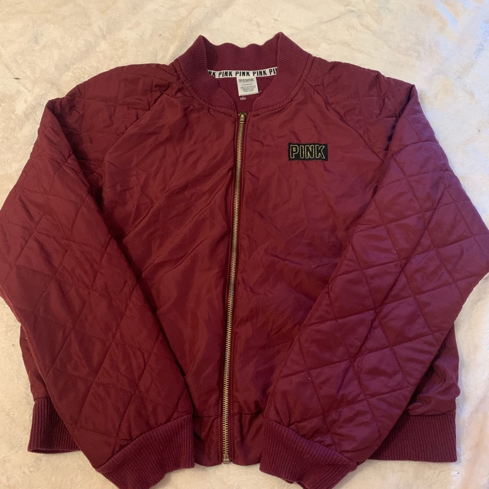 Victoria secret quilted bomber anorak